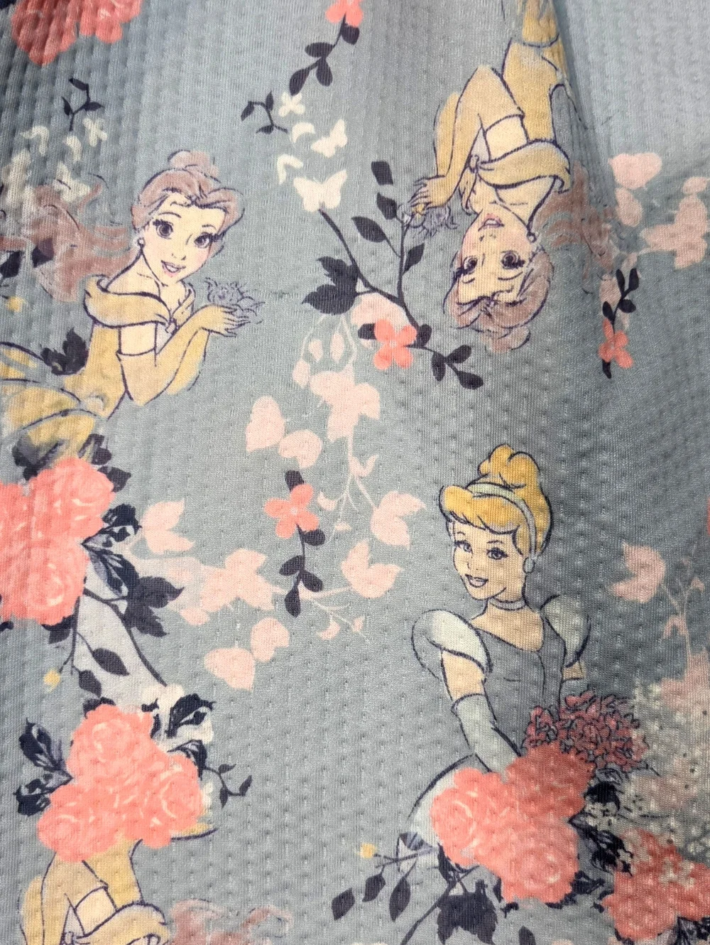 Disney Princess Cinderella Belle Party Dress Sz 6 Fancy Hybrid Apparel Bows